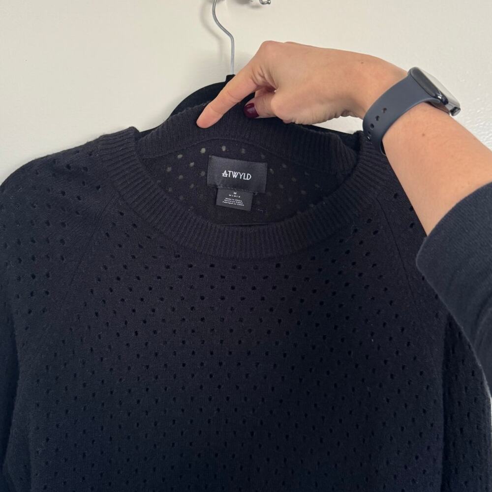 Atwyld Sweater Skybound Black Size Medium - Picture 5 of 7